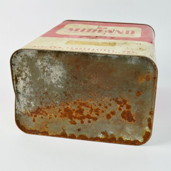 Vintage Midland Products 2-Gallon Oil Can Minneapolis MN Milwaukee WI Mason City - Picture 8 of 8